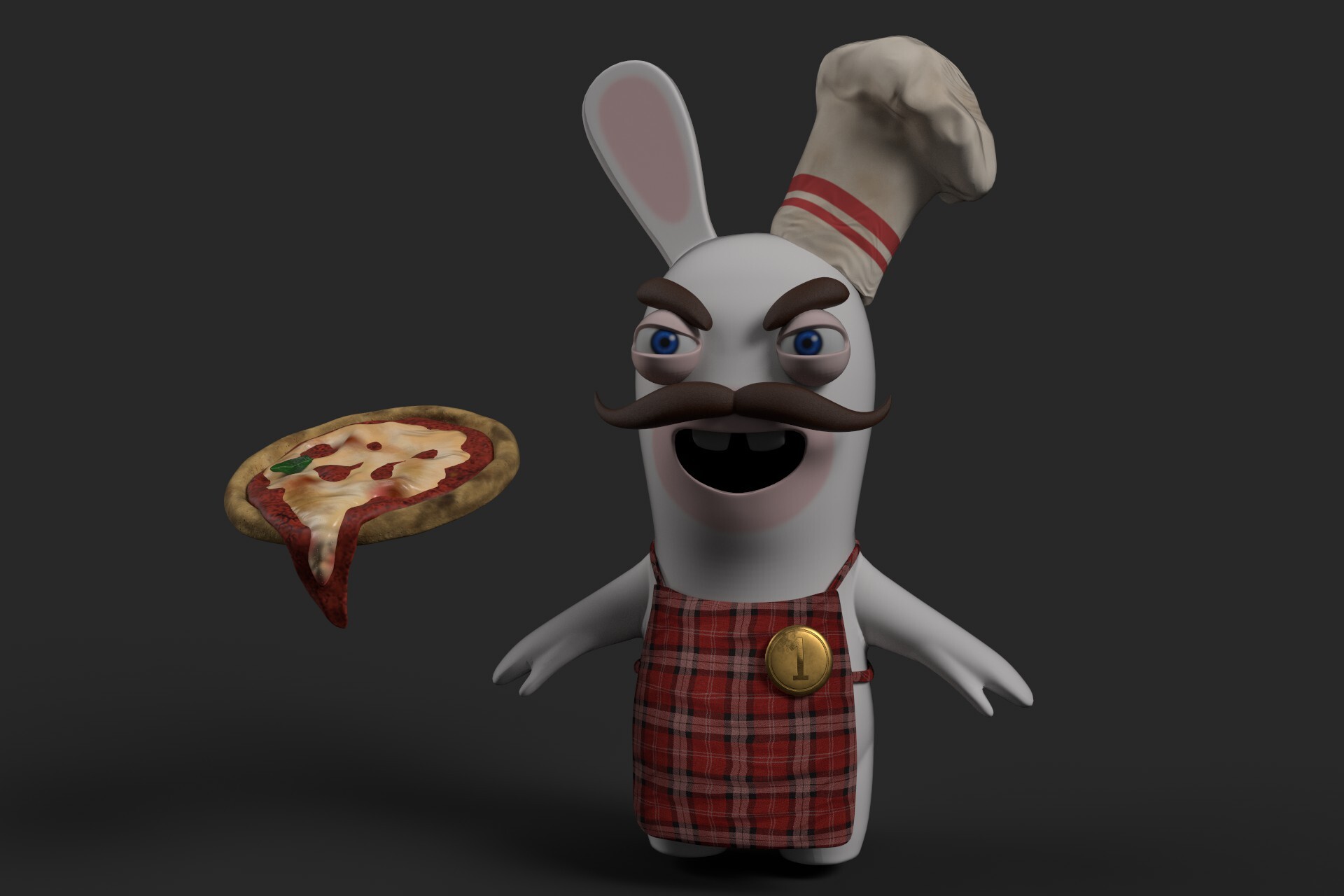 Rabbid Pizzaiolo — Javiera Ruiz